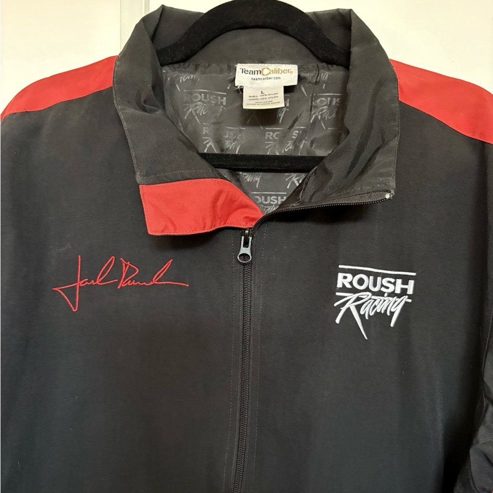 Unique 
Jack Roush signature racing jacket